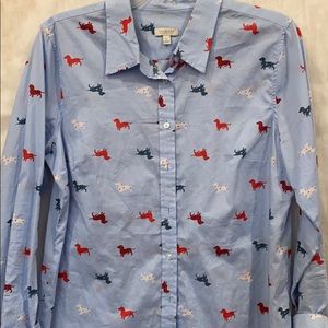 Talbots Women’s Tailored Shirt Size Medium Petite